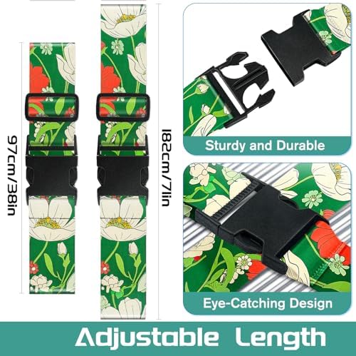 Slohif Luggage Straps for Suitcases Travel Belt Accessories Luggage Connector - Image 2