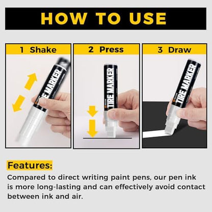 SELEAD Jumbo Tire Marker White - Image 7