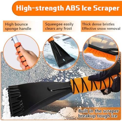 2 Pcs Snow Brush and Ice Scraper - Image 4