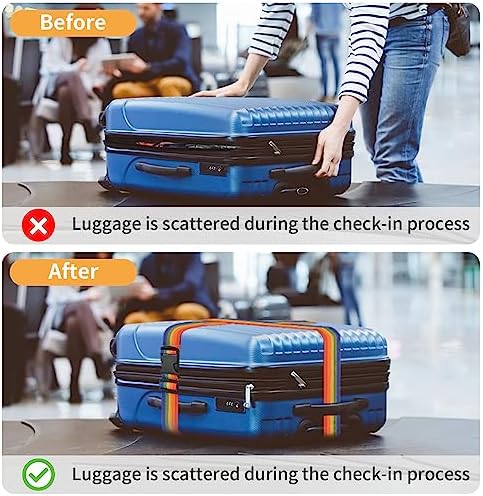 BILIONE Luggage Straps for Suitcases - Image 4