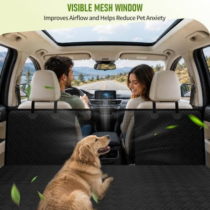 Dog Car Seat Cover for Back Seat, Waterproof Dog Hammock - Image 6
