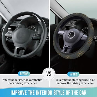 Steering Wheel Cover 15 Inch Breathable - Image 3