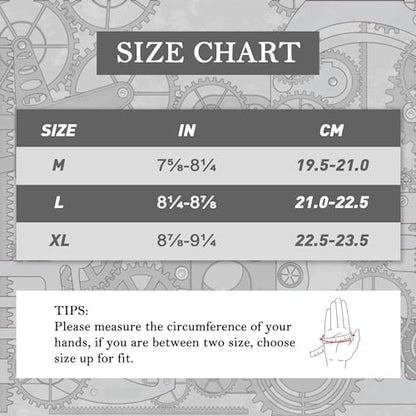 HANDLANDY Work Gloves for Men & Women, Utility Mechanic Working Gloves Touch - Image 7