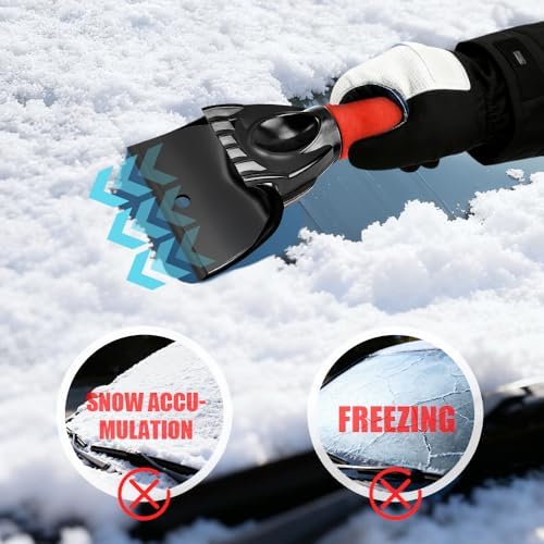 Ice Scraper for Cars and Small Trucks, Ice Scrapers for Car Windshield - Image 3