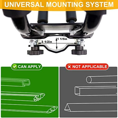 Folding Kayak Roof Rack 2 Pairs, Paddle Boards, Foldable Kayak Roof Carrier - Image 3