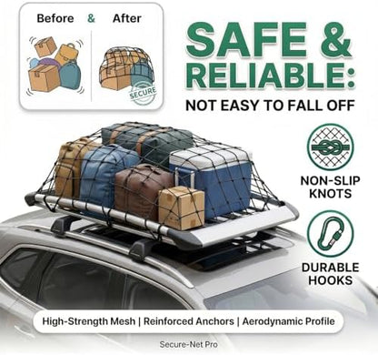 Hitro 3'x4' Roof Rack Cargo Net - Image 2