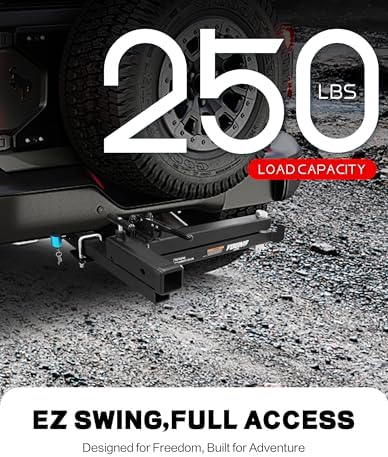 Young 250 lbs Heavy Duty Swing Away Hitch Adapter - Image 2