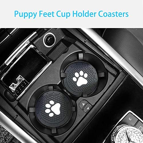 BukNikis Car Cup Holder Coasters-Car Interior Accessories 2.75 inch Silicone - Image 2