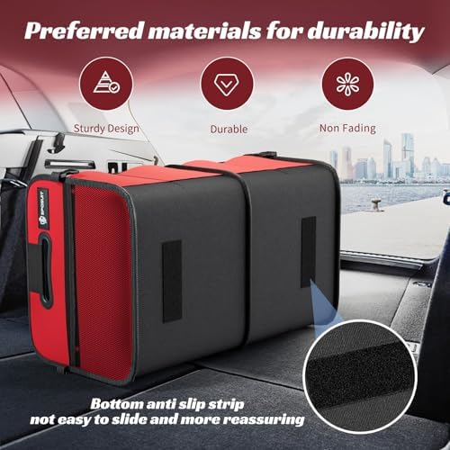 Sposuit Trunk Organizer for Car - 70L Collapsible Sturdy Car Storage - Image 3