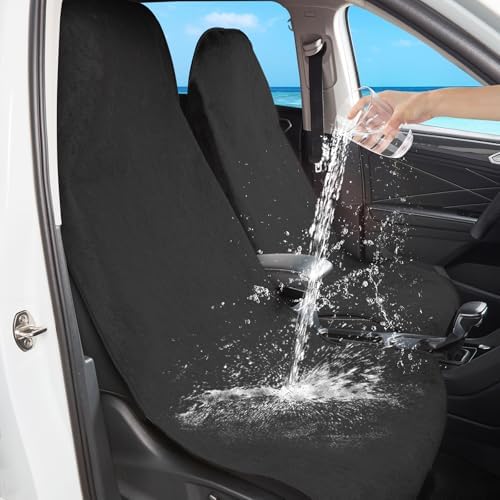 Waterproof Car Seat Cover Full Sets Interior Sets Universal Fits Car Sweat Towel - Image 5