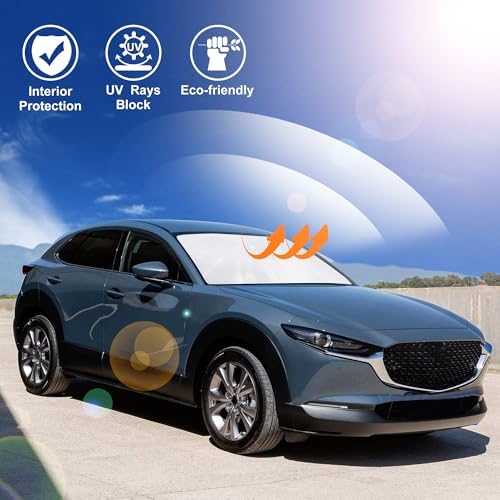 Windshield Sun Shade for 2019-2026 Mazda CX-30 CX30 Accessories - Image 6
