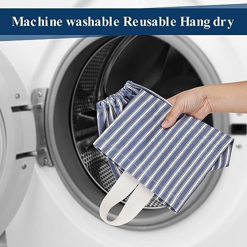 TOGETRUE Plastic Bag Holder, Wall Mount Grocery Bag Holder, Reusable Trash Bag - Image 5