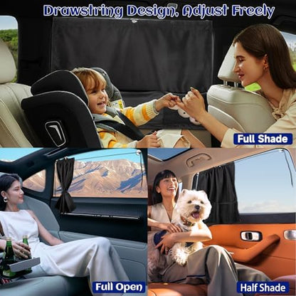 Car Window Shades, Car Window Curtain - Image 2