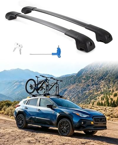 Upgraded 300LB Aluminum Roof Rack Cross Bars by Reeoutdoor