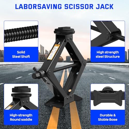 Car Jack Kit for BMW & MINI, 2.5 Ton Scissor Jack for BMW Vehicle - Image 4