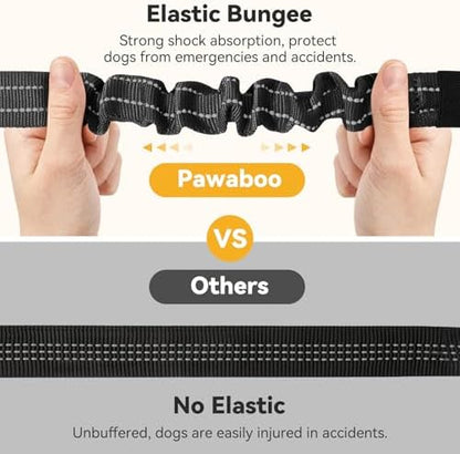 Pawaboo 2Pack Dog Car Seatbelt, 3-in-1 Dog Tether - Image 5