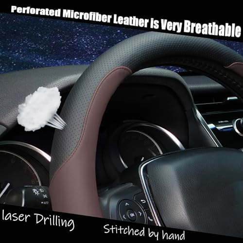 Steering Wheel Cover 14.5"-15", Non-Folding Packaging, Heavy-Duty - Image 4
