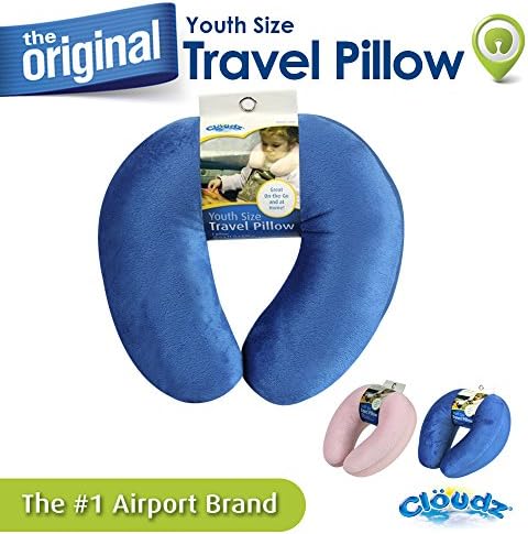 Cloudz Kids Dual Comfort Microbead Airplane Travel Neck Pillow. Super Soft Cozy - Image 7