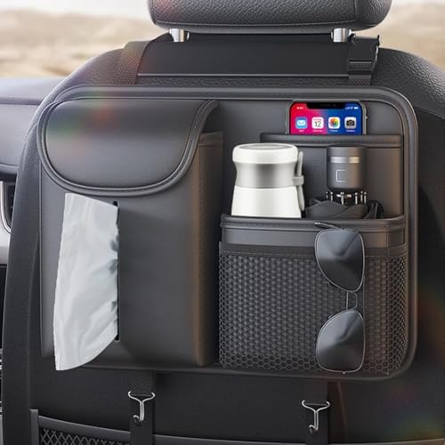 Tumecos Car Seat Back Storage Bag, Backseat Organizer by Tumecos