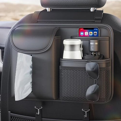 Tumecos Car Seat Back Storage Bag, Backseat Organizer by Tumecos