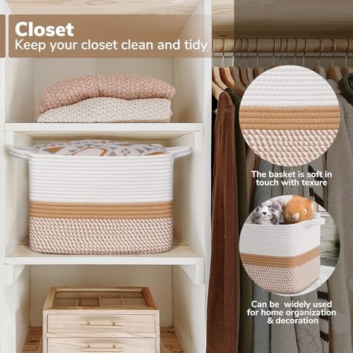 Goodpick Woven Storage Basket for Shelves - Image 5