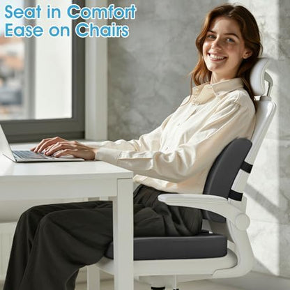 CushZone Seat Cushion, Lumbar Support Pillow - Image 6