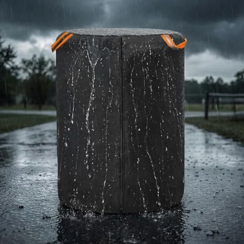 Tire Storage Cover, 420D Oxford Waterproof Bag, 4 Felt Pads - Image 7
