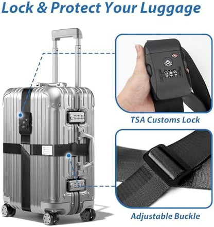 TSA Approved Luggage Straps - Image 4