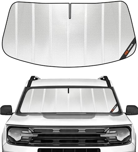 Pigenius Windshield Sun Shade for Ford Bronco Sport 2021-2026, Full Coverage by Pigenius