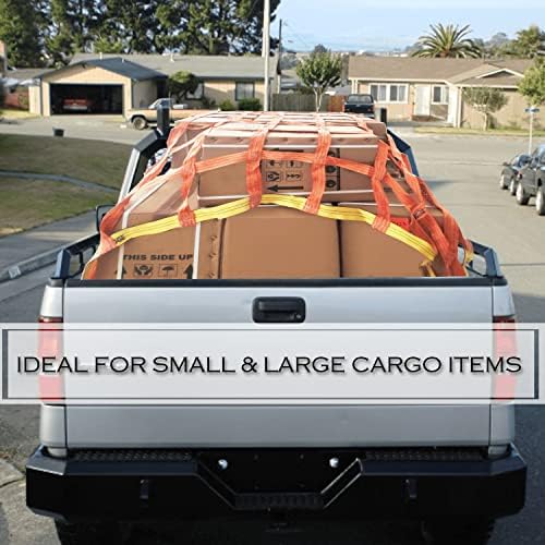 FERRETERRO Truck Cargo net for Pickup Truck Bed – - Image 5