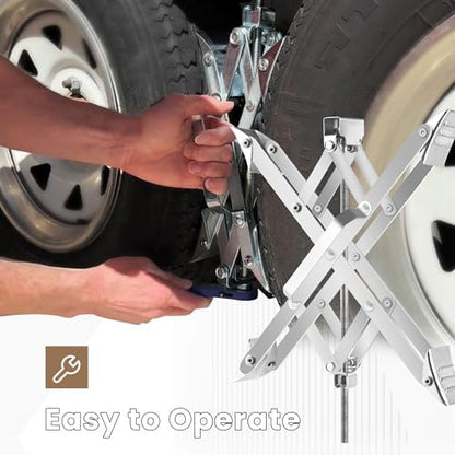 RV Stabilizer Wheel Chock XL Fit 3.5” to 17” Camper Wheel Chock Stabilizer - Image 4