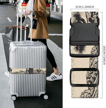 Luggage Straps for Suitcases, Heavy Duty Travel Belt - Image 3