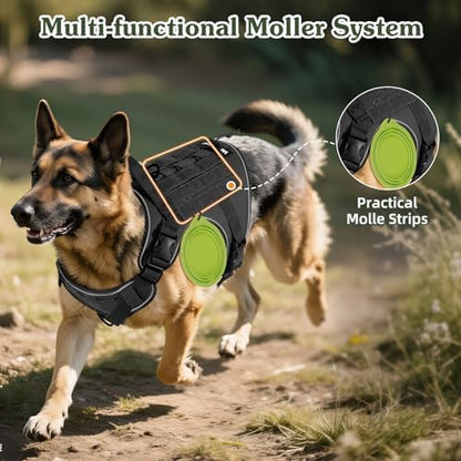 VavoPaw Heavy Duty Tactical Dog Harness - Image 6