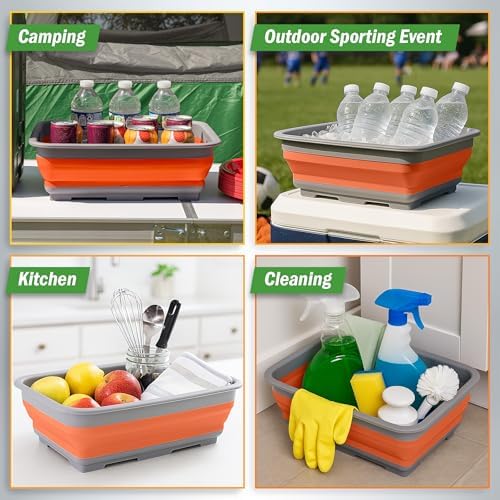 Set of 2 Multipurpose Wash Bins – 7.27-Liter Basins - Image 5