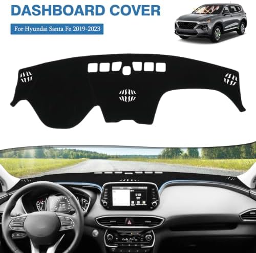 FIILINES Dash Cover for 2019 2020 2021 2022 2023 Hyundai Santa Fe, Dashboard - Image 2