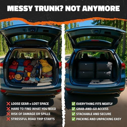 Mockins 29"x19"12" Cargo Carrier Packing Cubes 4 Pack - Image 3