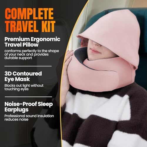 LOEXAIR™ Hooded Pro Travel Pillow - Image 5