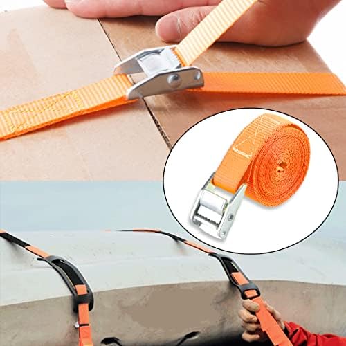 Cartman 1 in x 12 ft Lashing Straps, 10 Pack, 600 lb Break Strength - Image 6