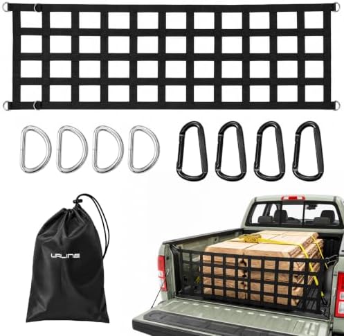 Heavy Duty Tailgate Net for Truck Bed, Tailgate Net for Pickup Truck Bed by URLINE