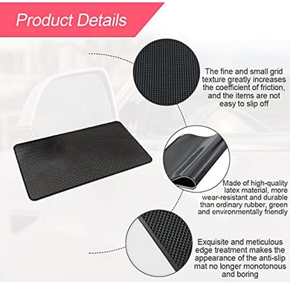 10.6 x 5.9 Inch Car Dashboard Anti-Slip Mat - Image 3