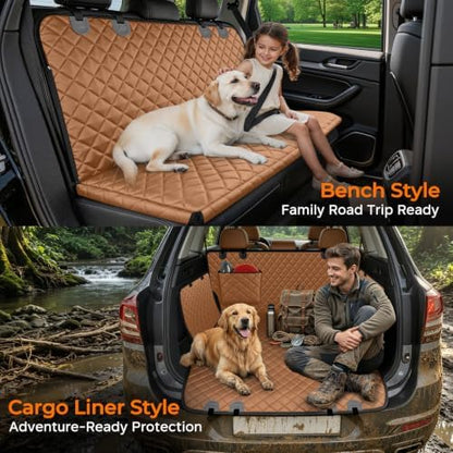 URPOWER Dog Car Seat Cover for Back Seat, Waterproof Hammock for Car & SUV - Image 5