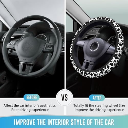 Steering Wheel Cover 15 Inch Breathable Anti Slip - Image 3