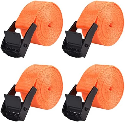 TRIWONDER Cinch Tie Down Strap Lashing Straps Heavy Duty Nylon Straps by TRIWONDER