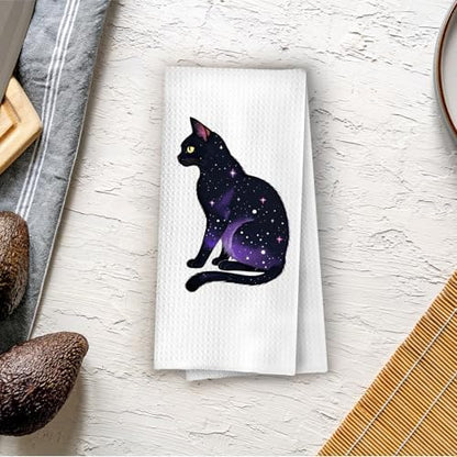 Witchy Cat Kitchen Towels - Image 4