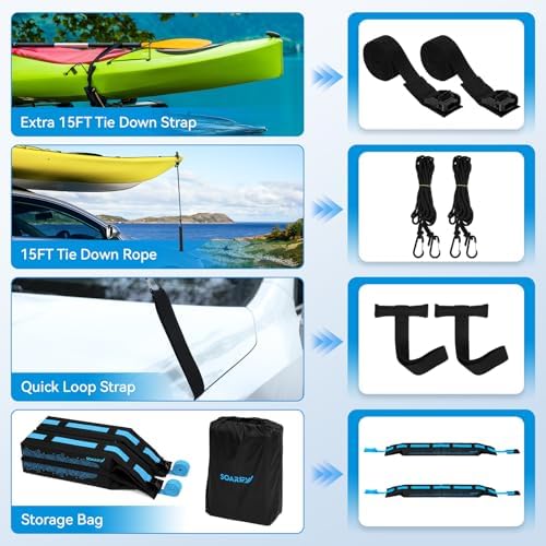 Universal Car Soft Roof Rack，Roof Pads Luggage Carrier - Image 6