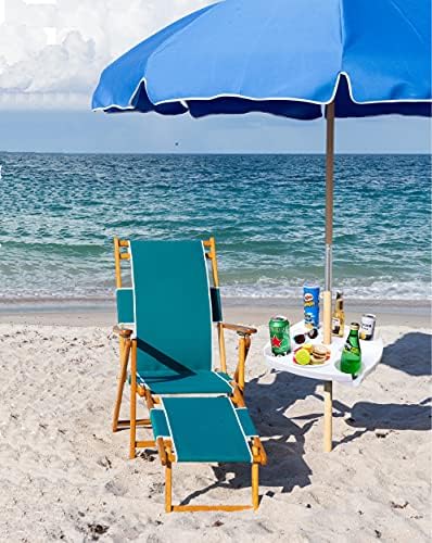 AMMSUN 17" Portable Beach Umbrella Table Tray Attachment - Image 5