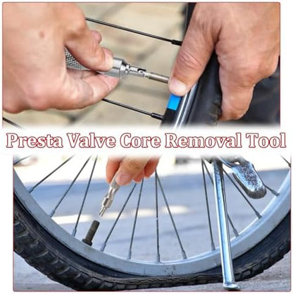 Trinkrittey Valve Core Removal Tool, Valve Stem Core Remover Stainless Steel - Image 5