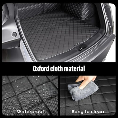 Topfit for Tesla Model Y Trunk Mats Cargo Liner Waterproof Dog Car Seat Covers - Image 6