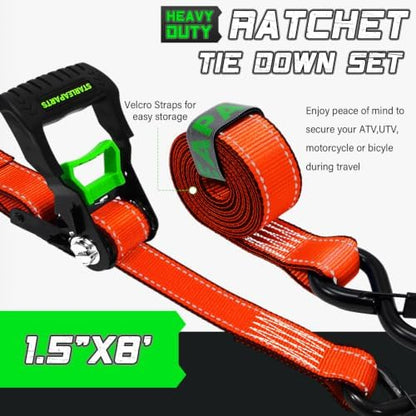 Motorcycle Tie Down Straps - Image 4