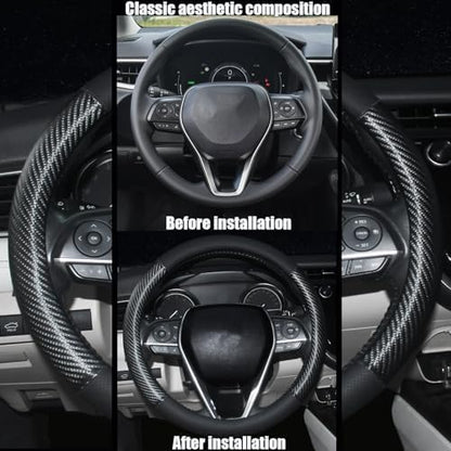 Steering Wheel Cover 14.5"-15", Heavy-Duty, Non-Folding Packaging - Image 5
